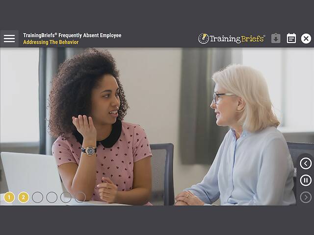 TrainingBriefs® Frequently Absent Employee
