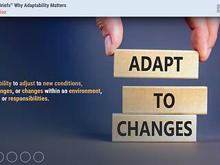 TrainingBriefs® Why Adaptability Matters