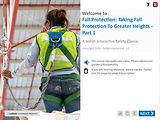 Taking Fall Protection to Greater Heights™ - Part 1